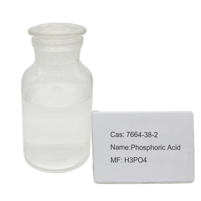 حمض الفوسفوريك H3PO4 85 درجة الغذاء CAS 7664-38-2 كعامل قطع الحموضة
