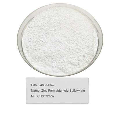 زنك فورمالديهايد سلفوكسيلات 24887-06-7 CH3O3SZn Zn Rongalite Z Decroline Safolin