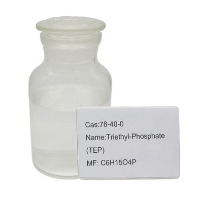 ثلاثي إيثيل الفوسفات TEP عامل مثبط الحريق CAS 78-40-0