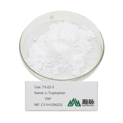 L-Tryptophan CAS 73-22-3 C11H12N2O2 TRP L-Alphs-Amino-3-Indolepropionic Acid