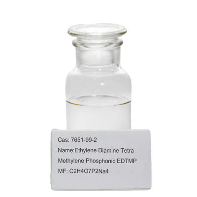 إيثيلين ديامين تترا ميثيلين حمض فسفونيك EDTMP Na5 CAS 7651-99-2 كيماويات معالجة المياه