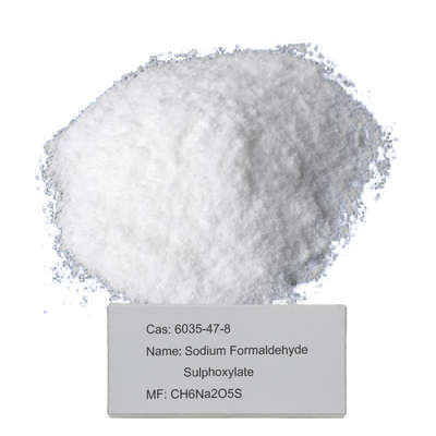 CAS 6035-47-8 رونجاليت كتل الصوديوم مسحوق بلوري فورمالديهايد سلفوكسيلات