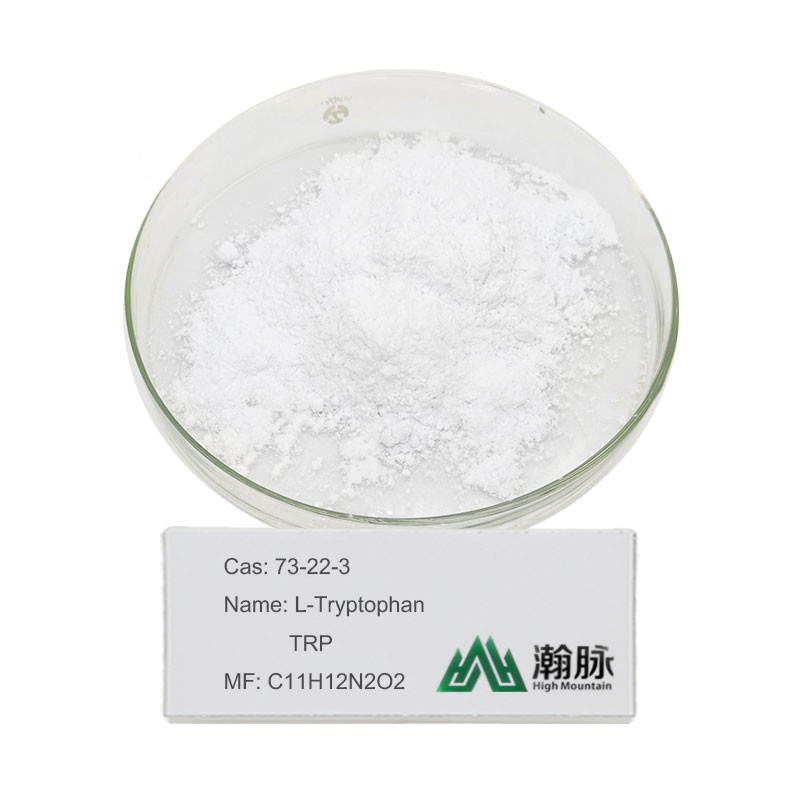 L-Tryptophan CAS 73-22-3 C11H12N2O2 TRP L-Alphs-Amino-3-Indolepropionic Acid