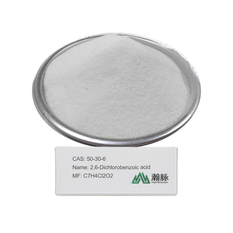 الصناعة المواد الكيميائية المتوسطة حمض 2,6-ديكلوروبنزويك CAS 50-30-6 C7H4Cl2O2