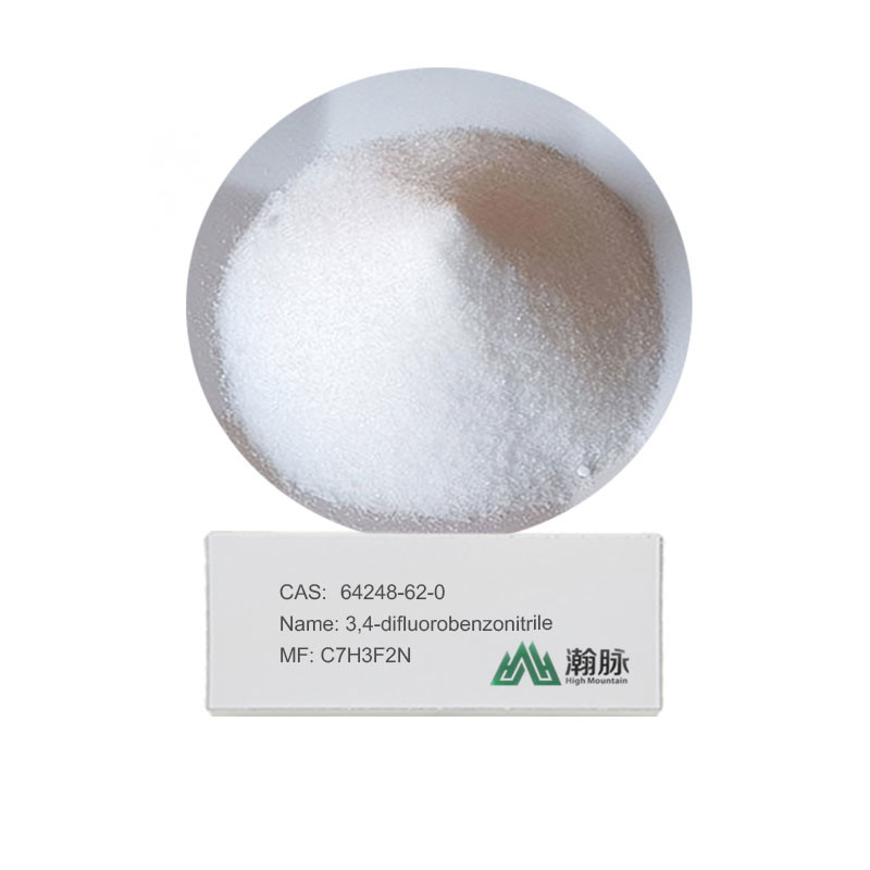CAS 64248-62-0 3,4-Difluorobenzonitrile C7H3F2N المستخدمة في صناعة المواد الكيميائية الوسيطة