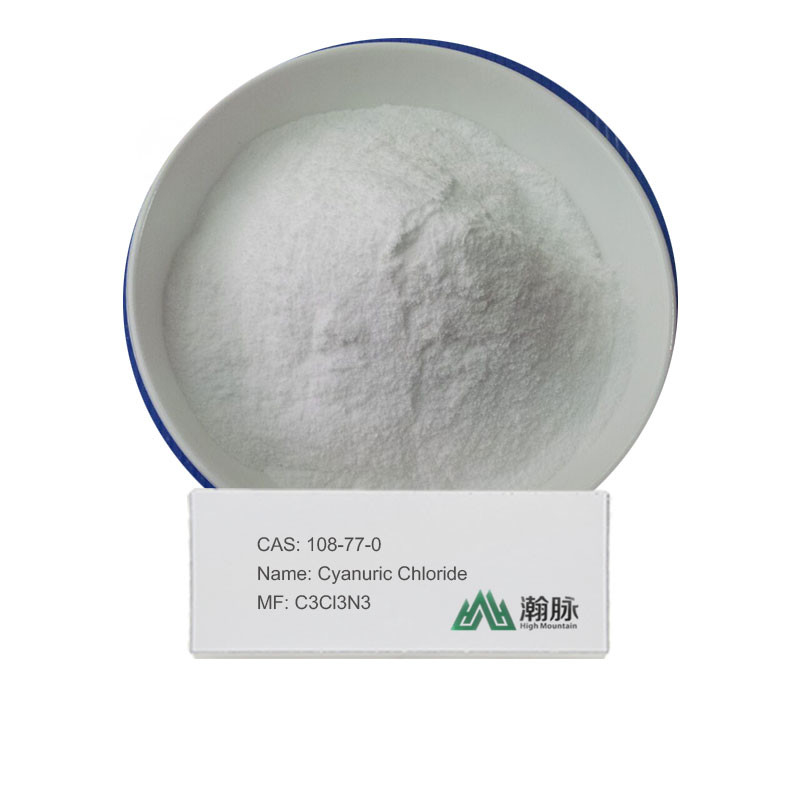 كلوريد السيانوريك CAS 108-77-0 C3Cl3N3 3-Chloropivalic Chloride Paraquat Atrazine Glyphosate