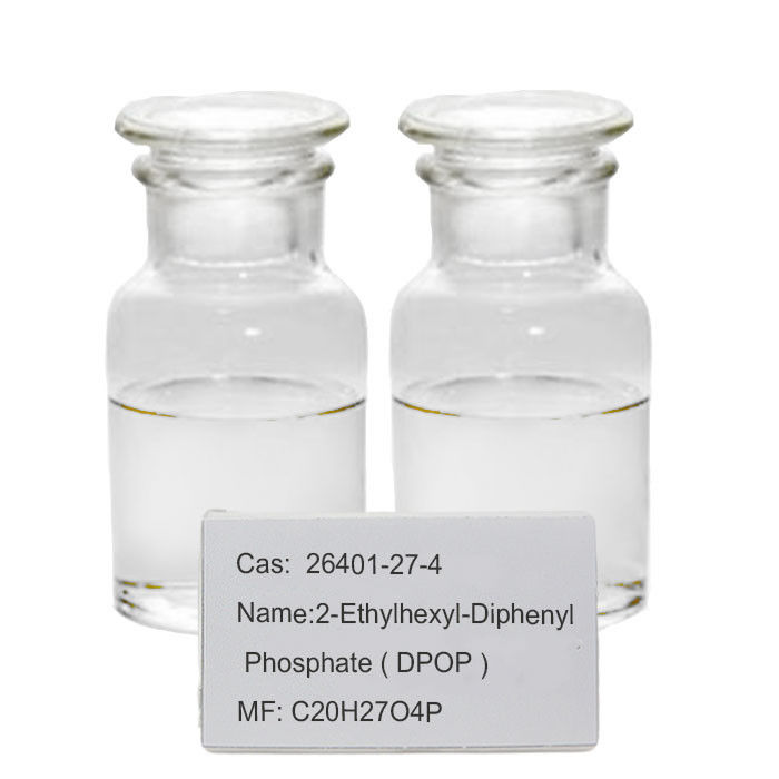 DPOP 2 Ethylhexyl Diphenyl Phosphate 26401-27-4 سائل شفاف