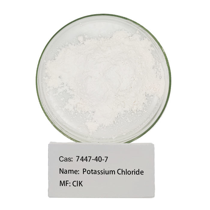 CAS 7447-40-7 الغذاء الصف كلوريد البوتاسيوم Chloropotassuril الكيميائية الوسيطة