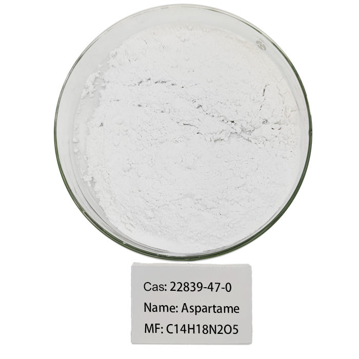 الغذاء الصف CAS 22839-47-0 مسحوق الأسبارتام المضافات الكيميائية للتحلية مانيتول